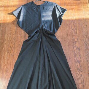 Elegant Black Maxi Dress Size 0